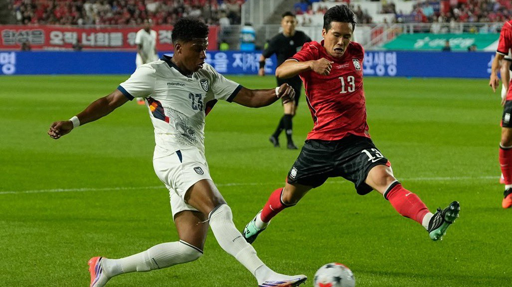 Ecuador cayó ante Corea del Sur, en el estreno de Marcelo Gallardo como DT de La Tri