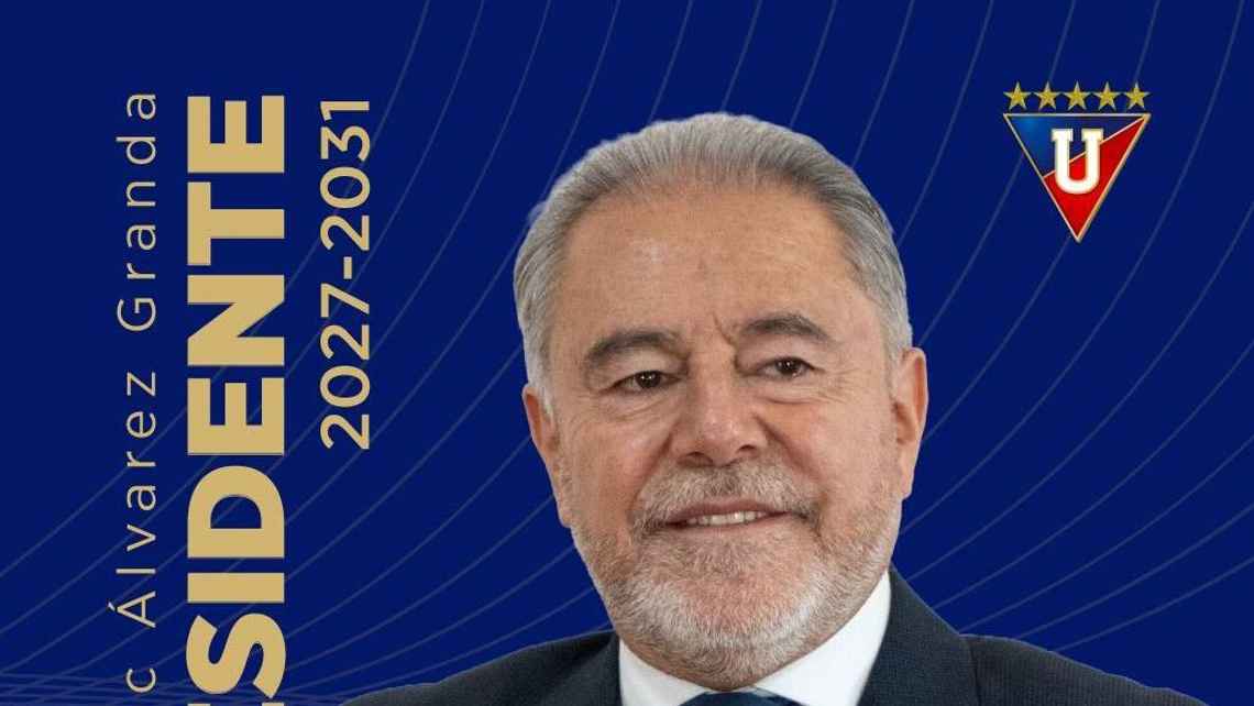 Isaac Álvarez continuará como presidente de Liga de Quito hasta 2031